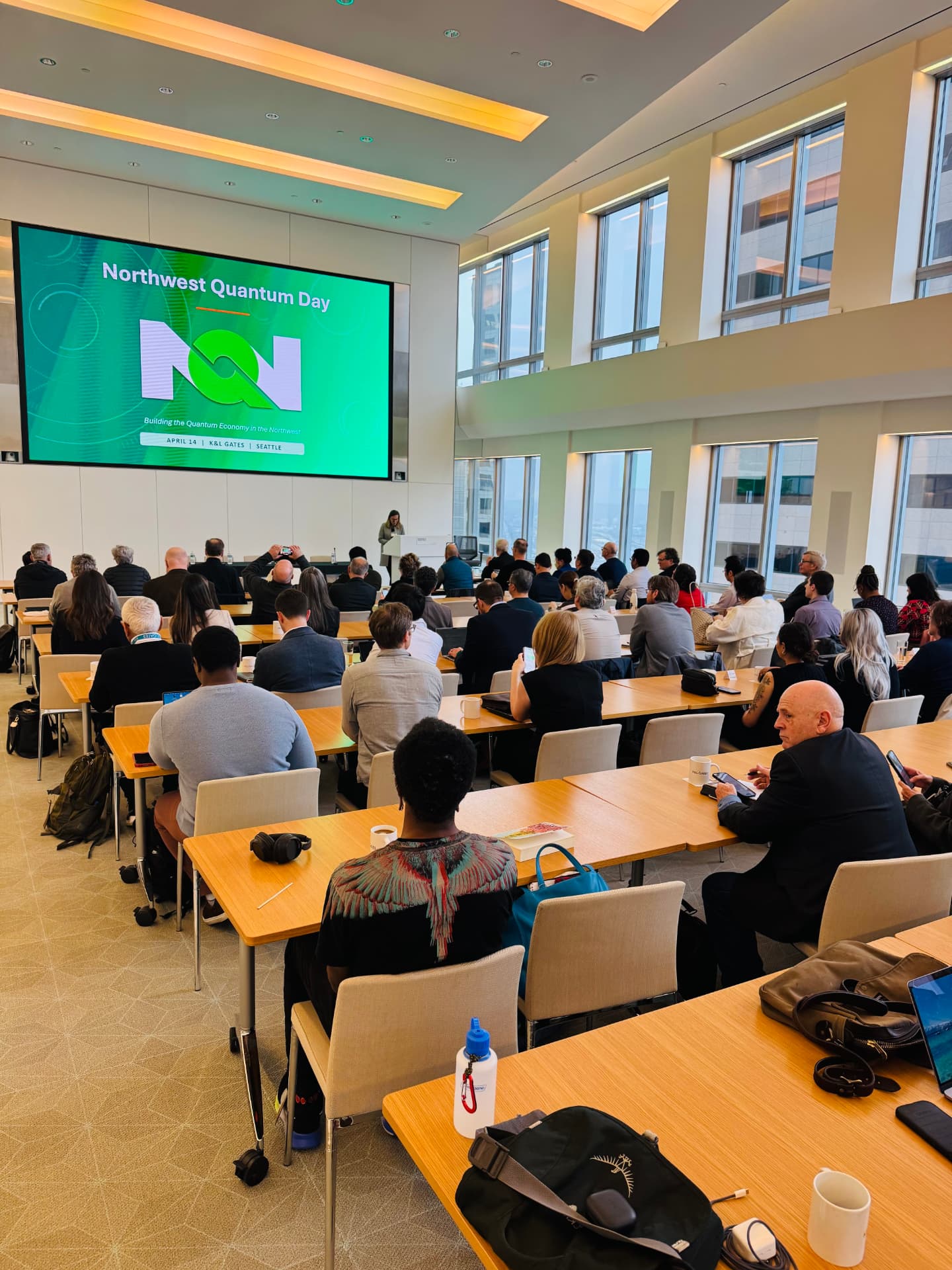 Northwest Quantum Day 2026 attendees gathered in Seattle